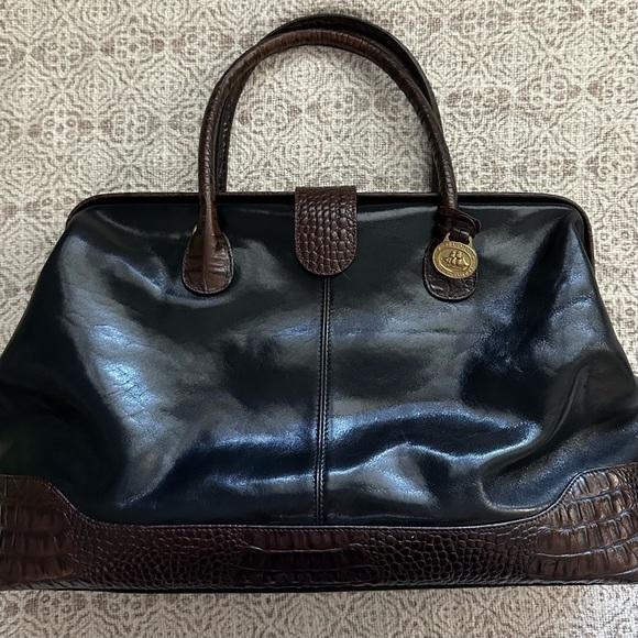 Brahmin Black Tuscan Katrina Bag - Picture 3 of 9